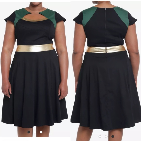 Her Universe Marvel Loki Sylvie Retro Dress Her Universe Exclusive - Picture 3 of 11